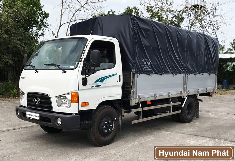 Xe Tải 110S Hyundai Mighty 7 Tấn - Thùng Mui Bạt Hyundai 110S