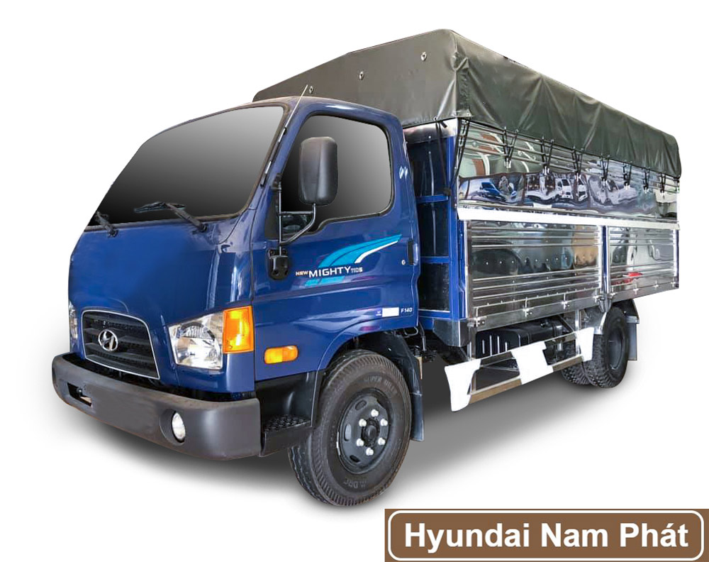 Xe Tải 110S Hyundai Mighty 7 Tấn - Thùng Mui Bạt Hyundai 110S