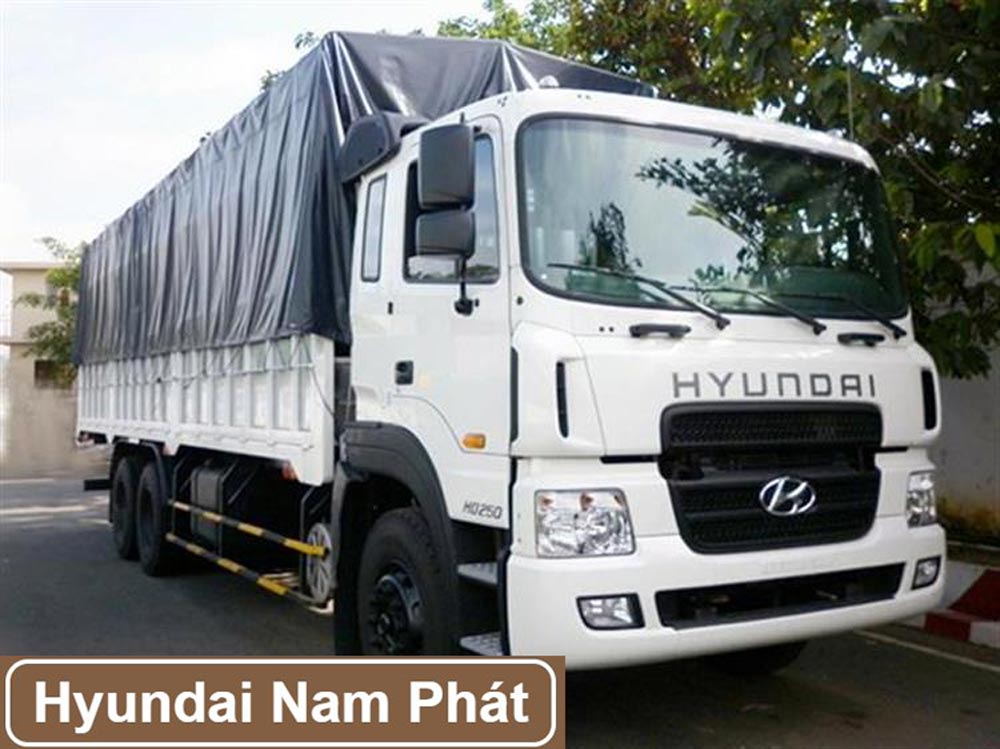 Xe Tải Hyundai HD250 3 Chân Nhập Khẩu Hàn Quốc