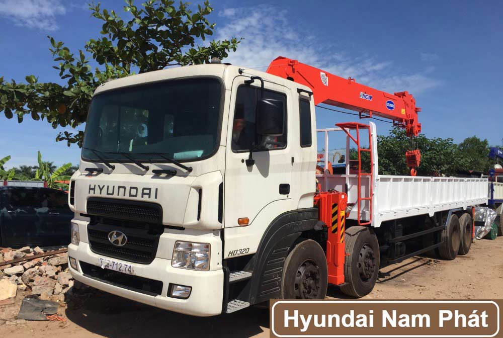 Hyundai HD320 4 Chân | Xe Tải Hyundai HD320 Máy Cơ Ga Cơ