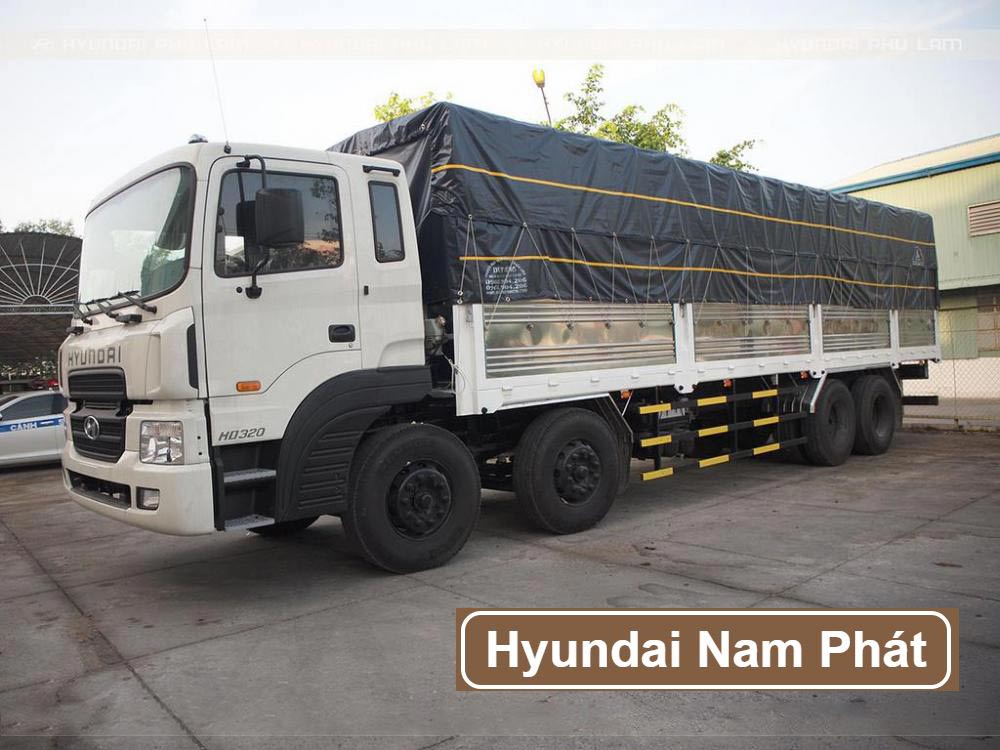 Hyundai HD320 4 Chân | Xe Tải Hyundai HD320 Máy Cơ Ga Cơ