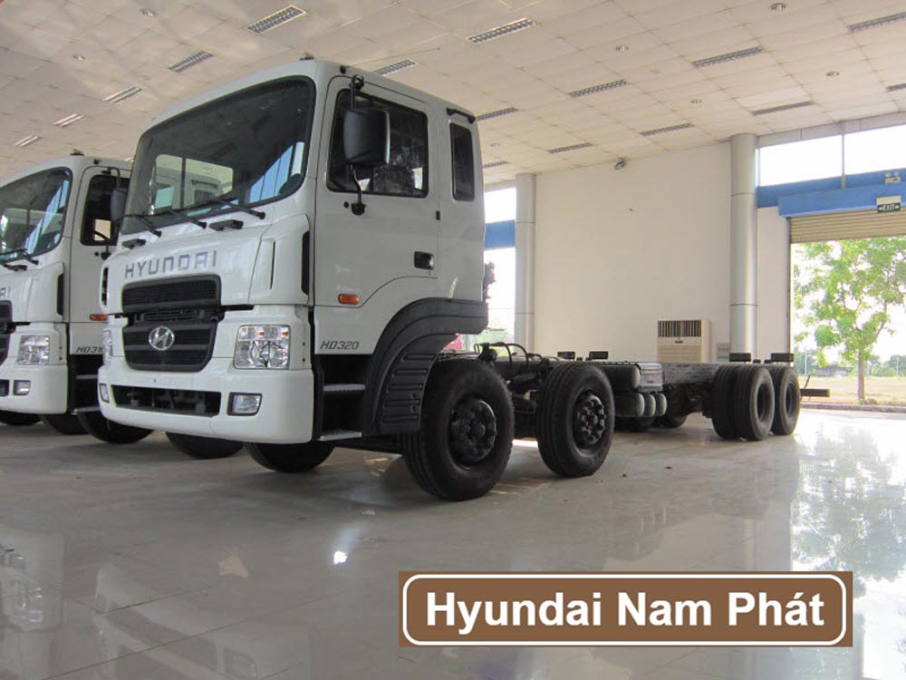 Hyundai HD320 4 Chân | Xe Tải Hyundai HD320 Máy Cơ Ga Cơ