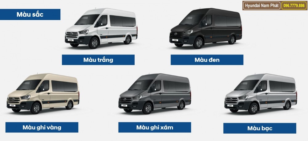 mau sac Hyundai Solati